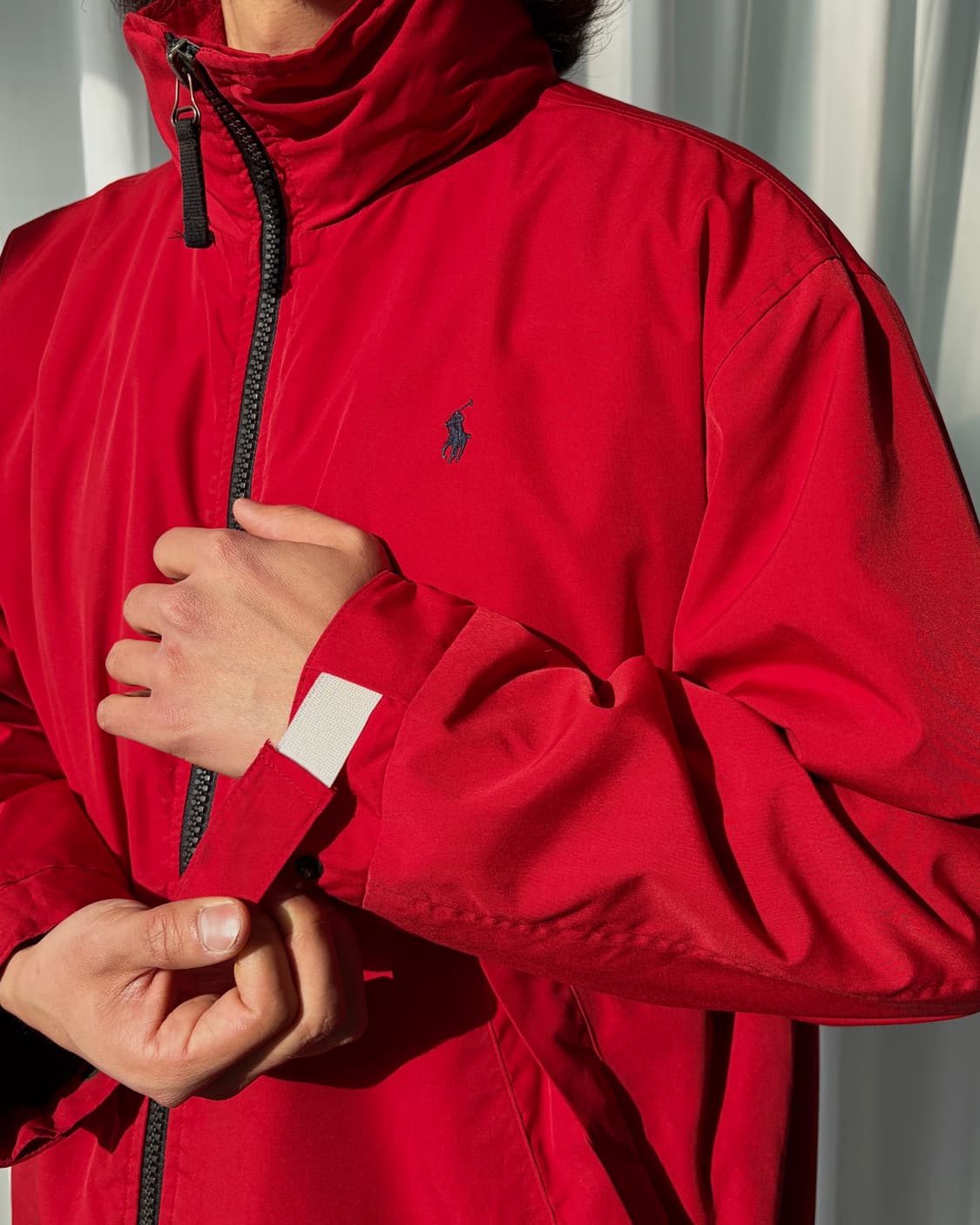 [L]폴로 랄프로렌 폴리쉘 레드 자켓 상품이미지1