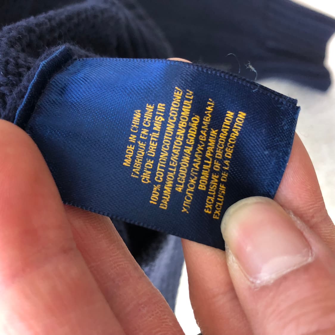 폴로랄프로렌 빅포니 니트 후드집업 상품이미지5