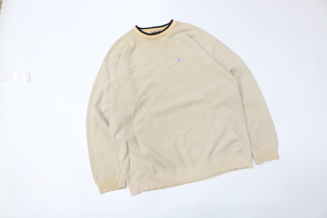 Bitch Skateboards 빈티지 타월 코튼 오벌 로고 맨투맨 상품이미지2