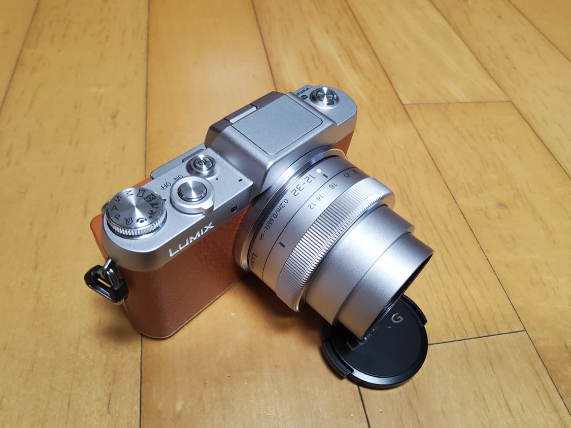 파나소닉 루믹스 DMC GF7 K 브라운 박스 포함 상태 좋음 상품이미지3