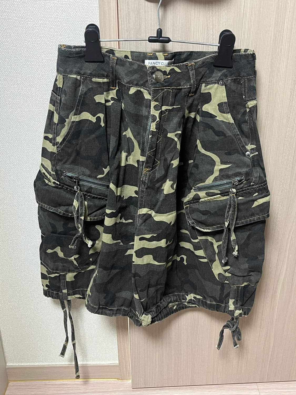 FANCYCLUB  카고 레터링 버뮤다 2 size 상품이미지7