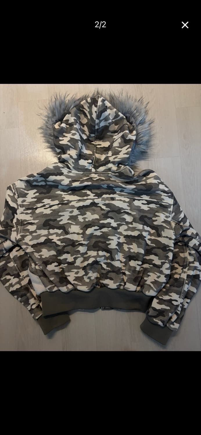 빈티지 카고 퍼 후드 상품이미지2