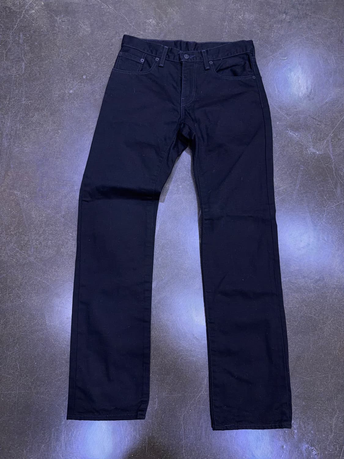 리바이스 502 테이퍼드핏 블랙진 데님팬츠 29 상품이미지1