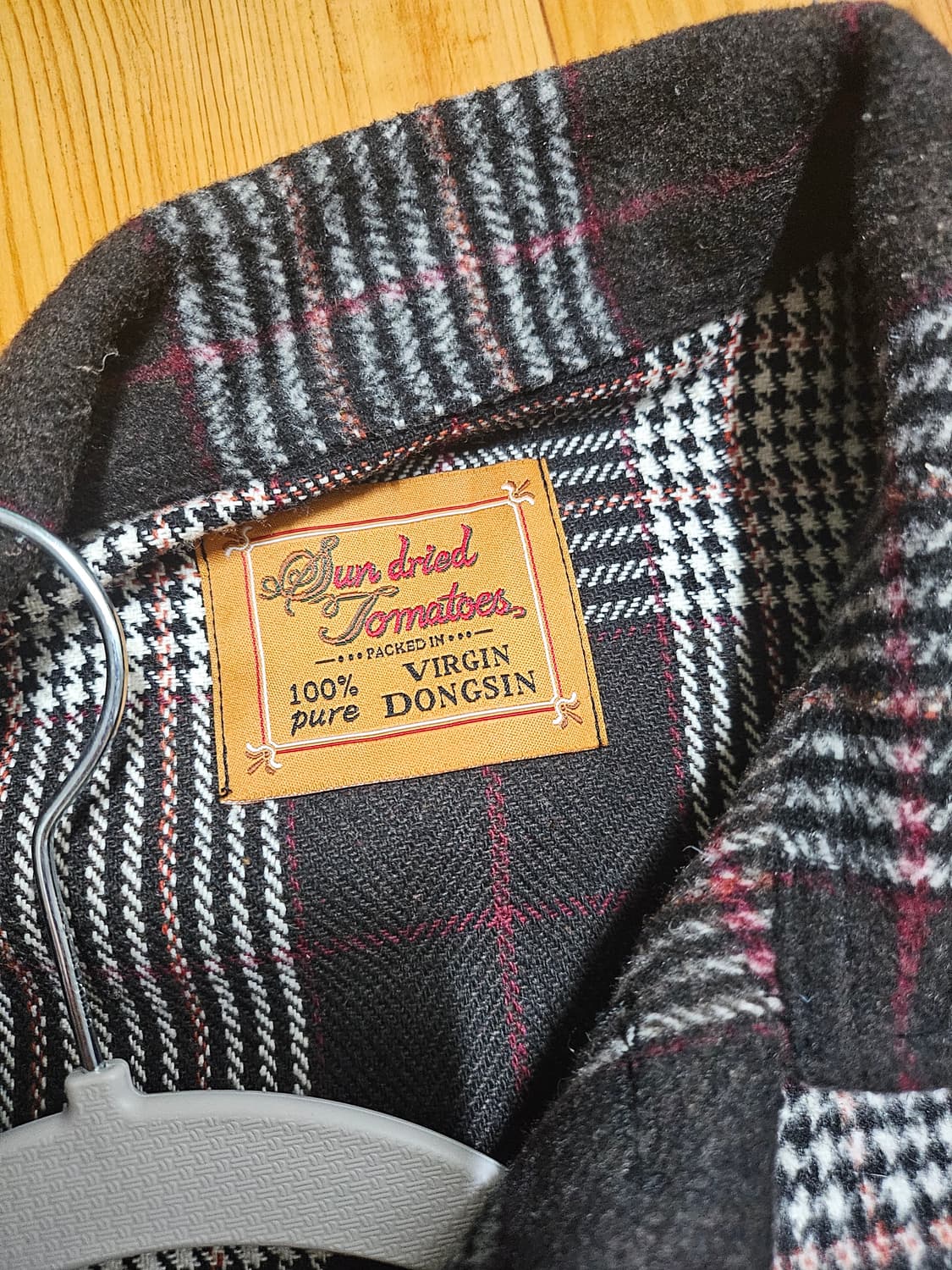 빈티지 체크셔트 상품이미지3