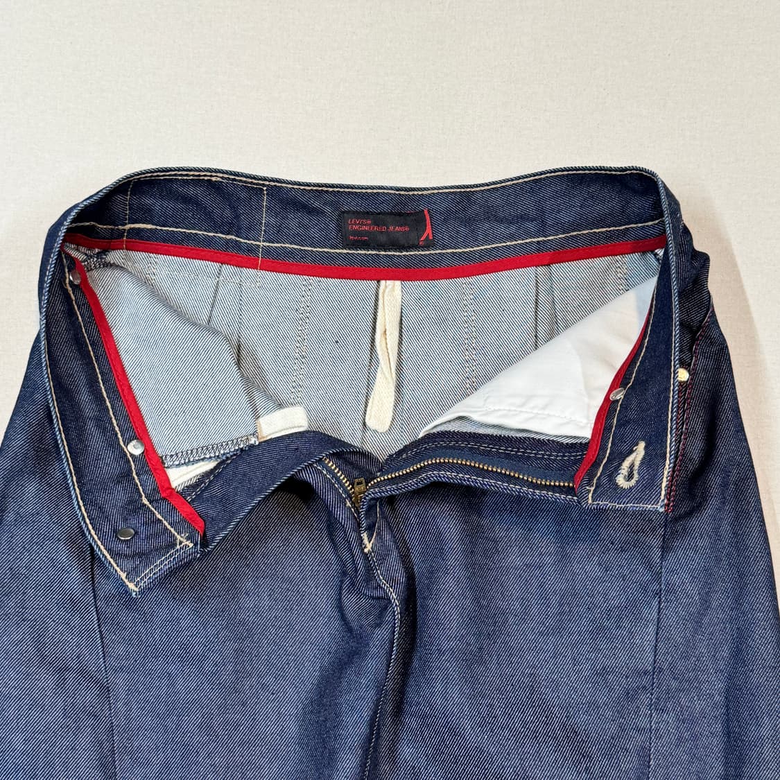 27inch) 리바이스 엔지니어드진스 청 데님 미디 스커트 치마 상품이미지5