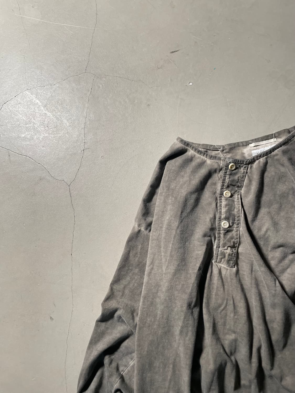 KZ Atelier Henley Neck Long Sleeve 상품이미지2