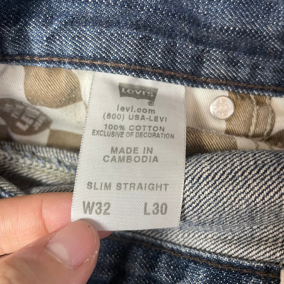 (32) 리바이스 514 슬림 스트레이트 데님 팬츠  상품이미지6