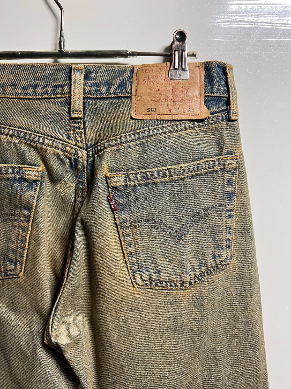 빈티지 90s 리바이스 커스텀 데님팬츠 상품이미지5