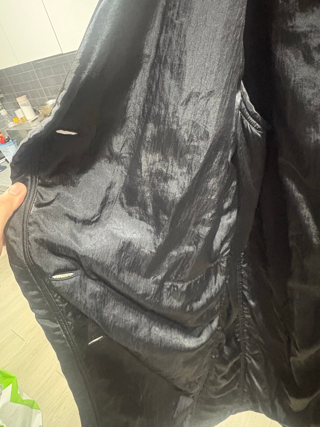 80s 이세이미야케 레이온 코트 상품이미지3