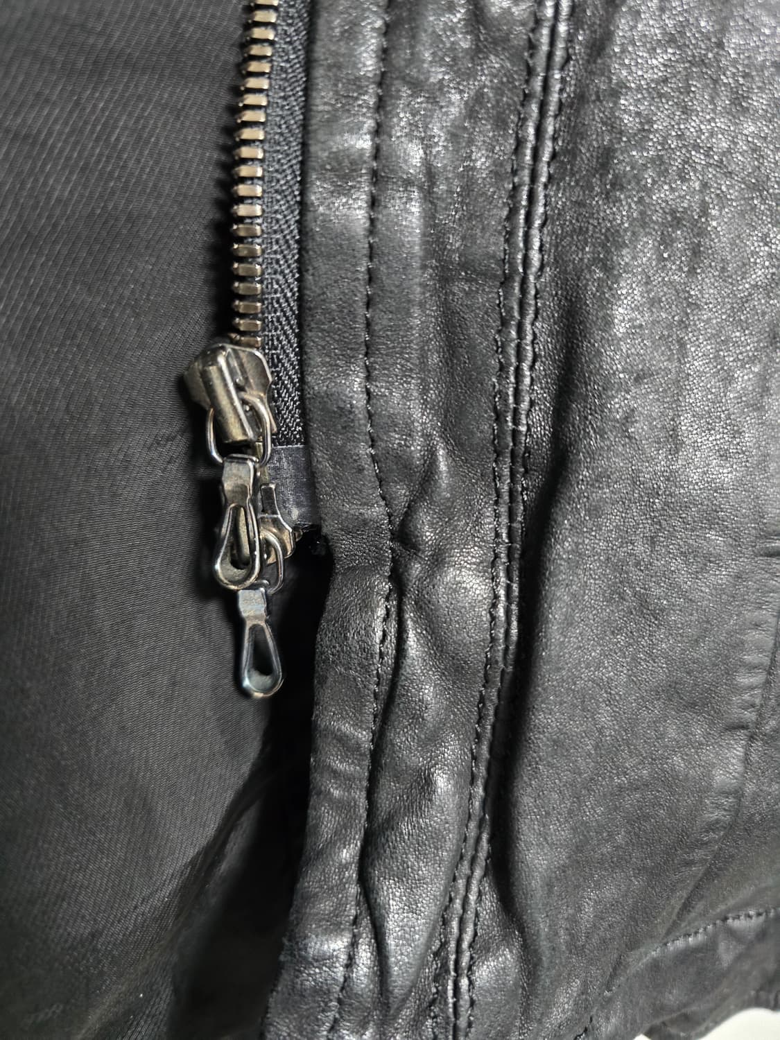 율리우스 Julius 12FW 래더 재킷 가죽 자켓. 릭오웬스 다크웨어 상품이미지9