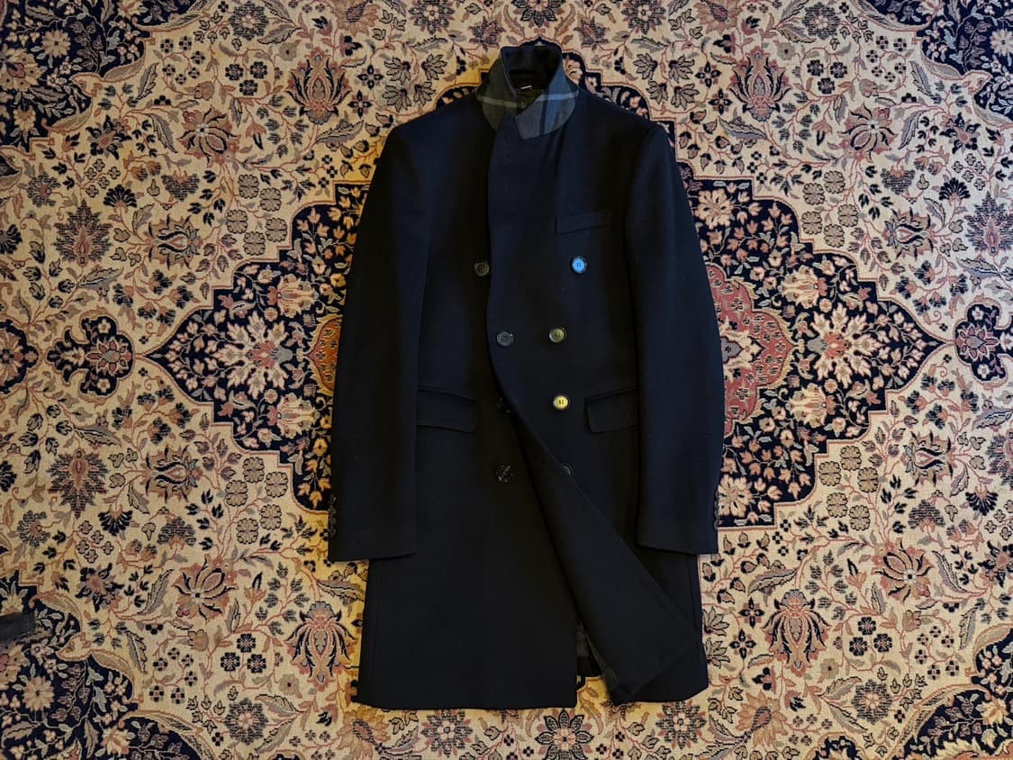 버버리 더블브레스티드 코트 남성100 상품이미지1