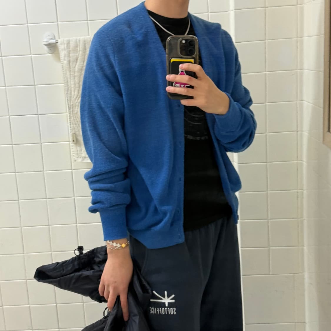 70s 아크릴 가디건  상품이미지6