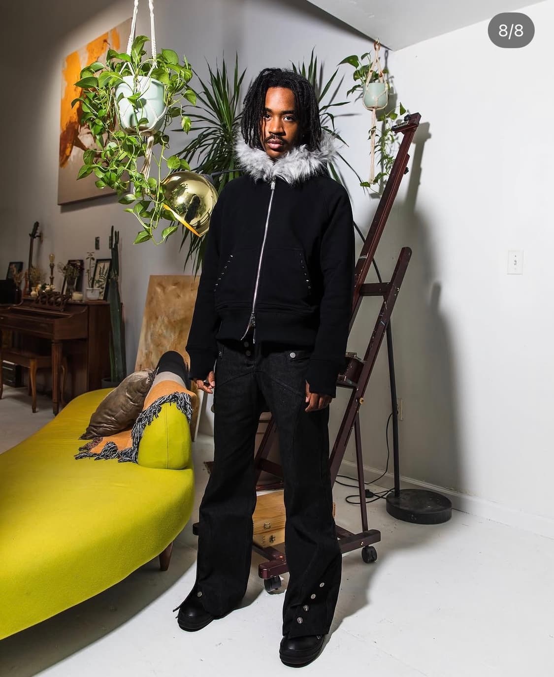 Corrupt kid Fur zip 상품이미지1