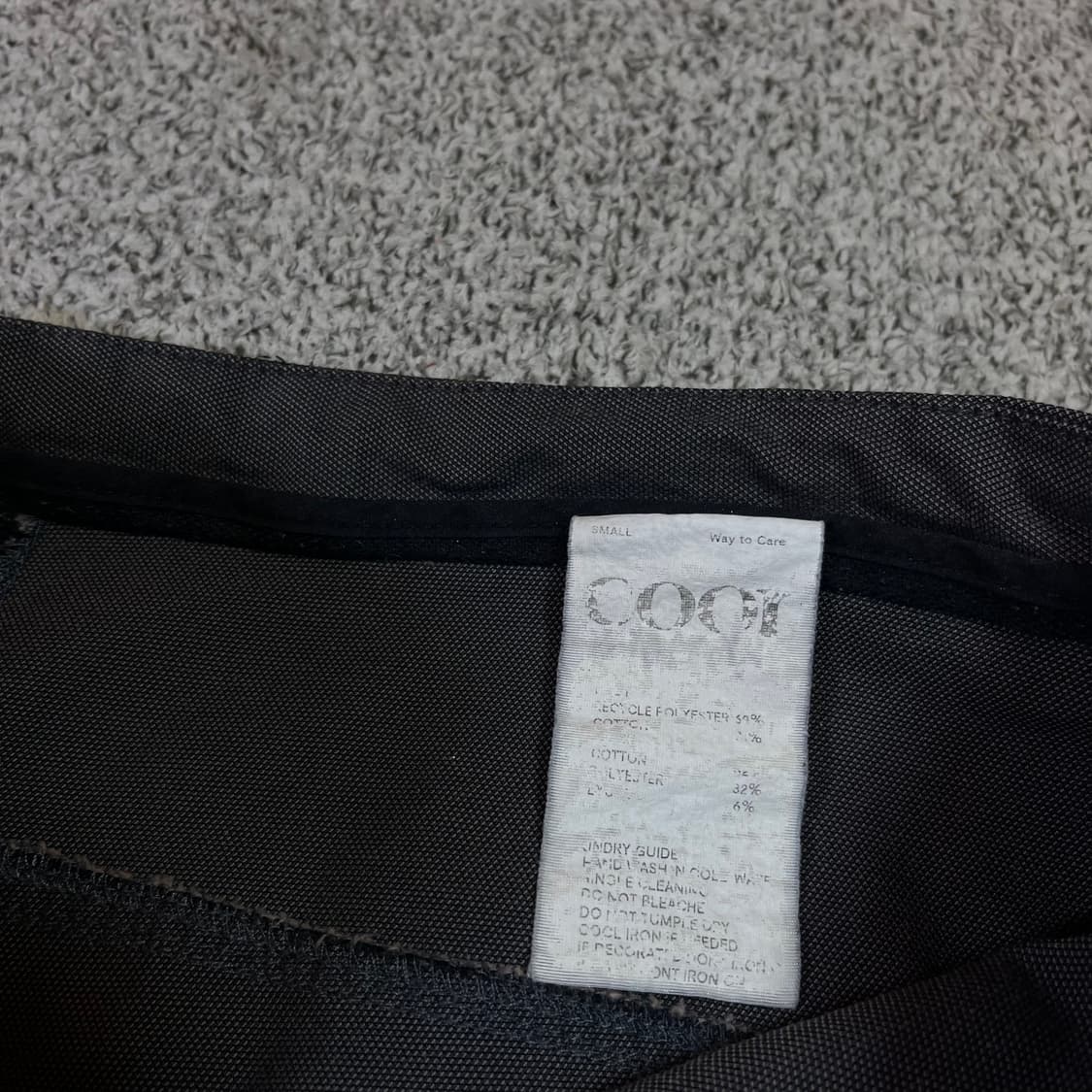 COOR 쿠어 유틸리티 커브드 트랙 팬츠 상품이미지5