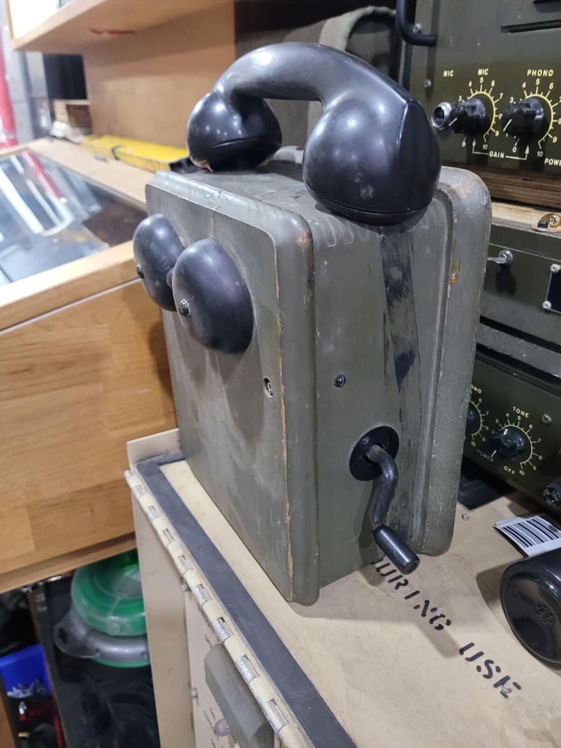 미 이차대전 미해군 전화기 상품이미지4