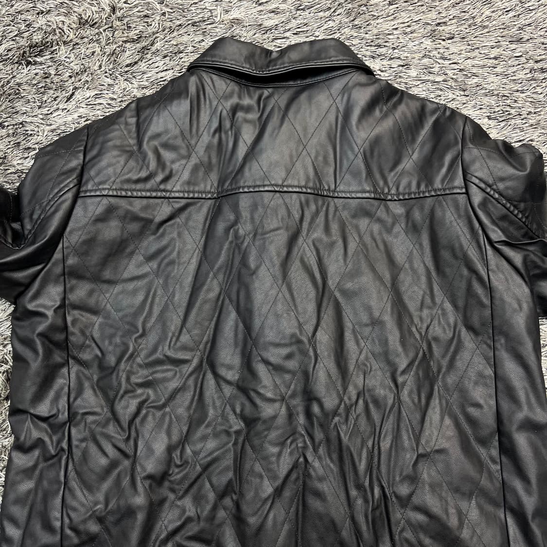 LBL 여성 페이크레더 가죽 자켓 (55) 상품이미지4