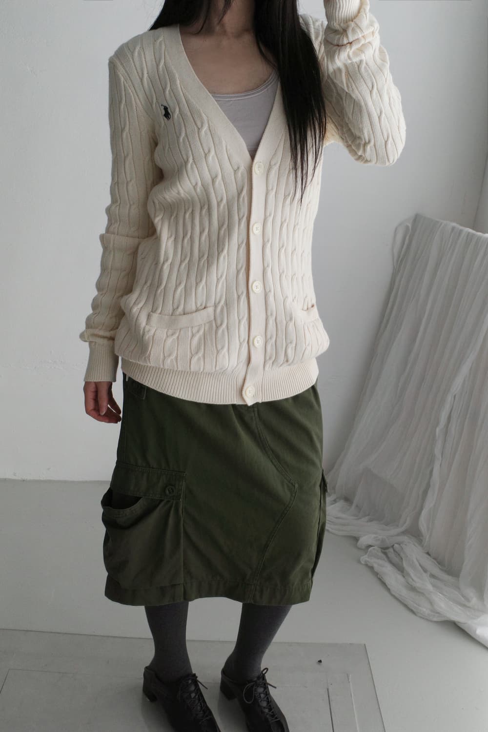 ralph lauren) cable cardigun  상품이미지5