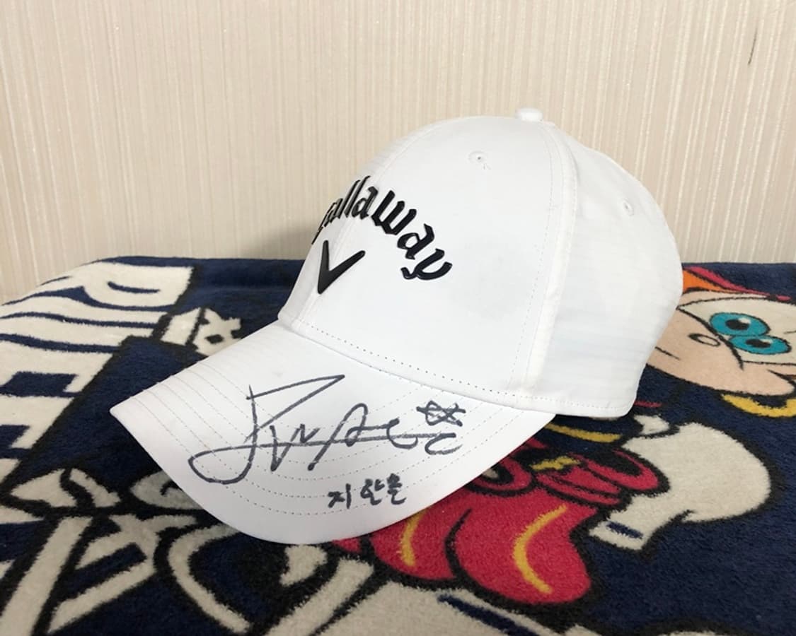 캘러웨이골프 골프모자/지한솔프로 싸인모자 상품이미지2