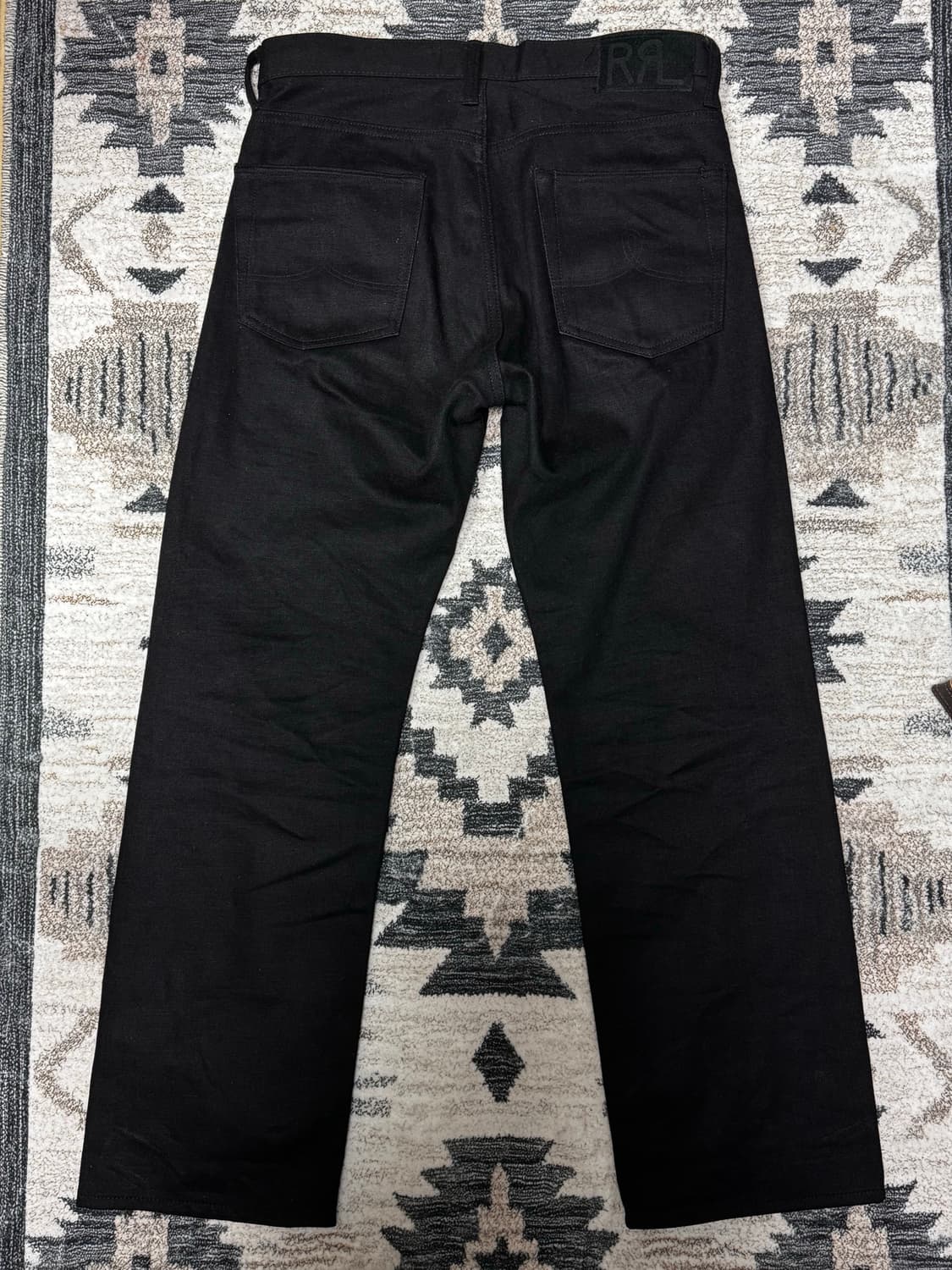 [30/30] RRL 빈티지 5포켓 블랙온블랙 상품이미지2