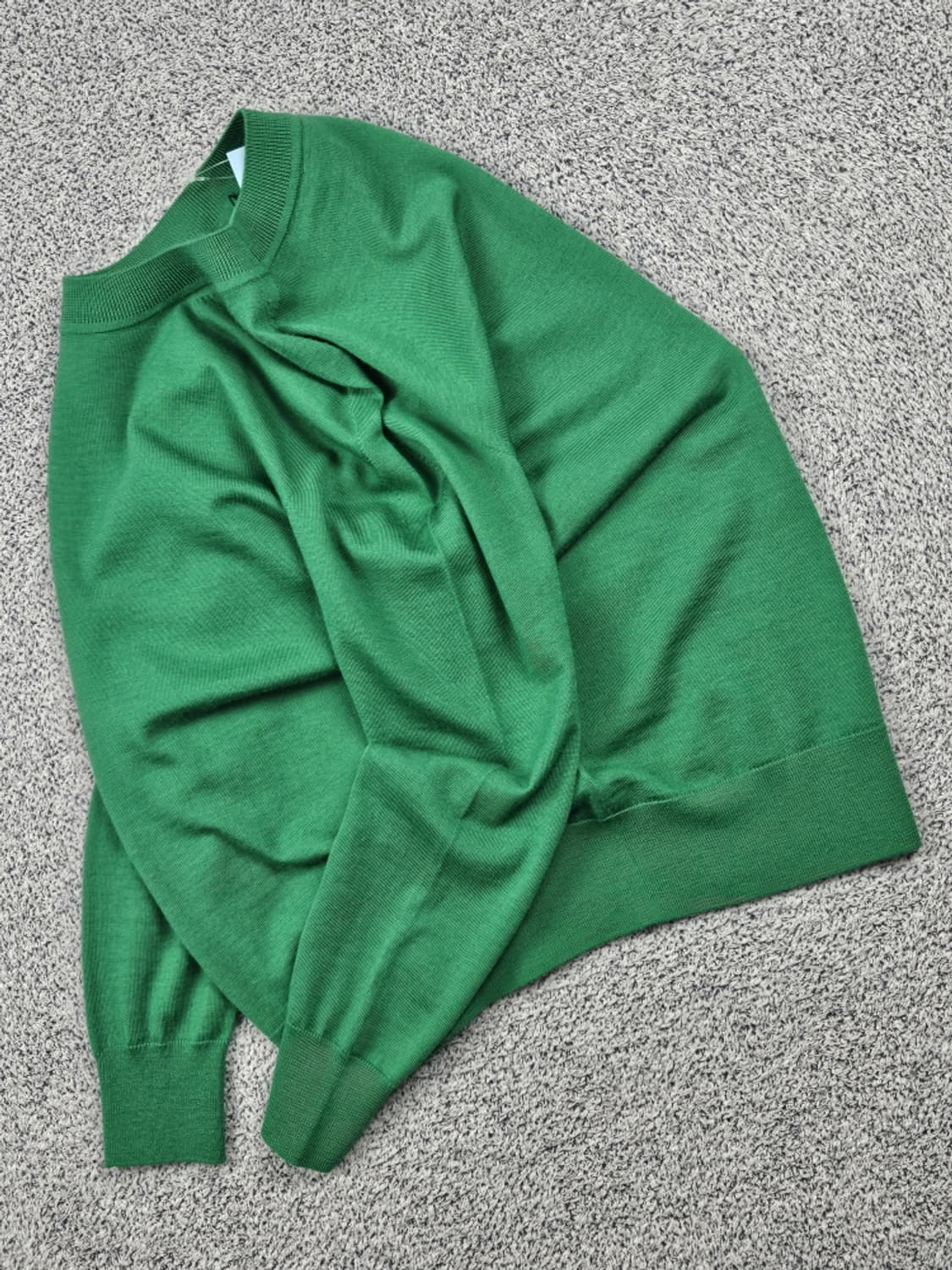 COS 그린 코튼 스웨터 니트 맨투맨 ( XS ) / 10271 상품이미지3