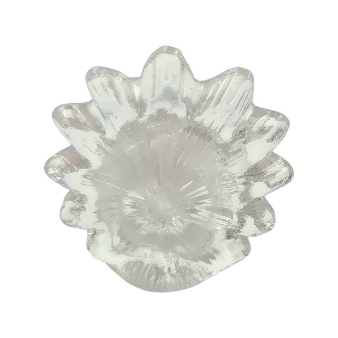 80s 이와사와 핸드블로운 마블 한송이 꽃병 상품이미지3