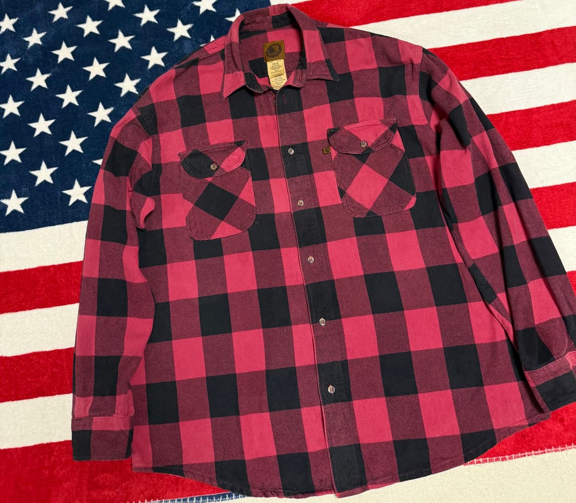 BERNE버팔로체크셔츠 워크웨어 빈티지체크셔츠 워크셔츠 플란넬셔츠 상품이미지4
