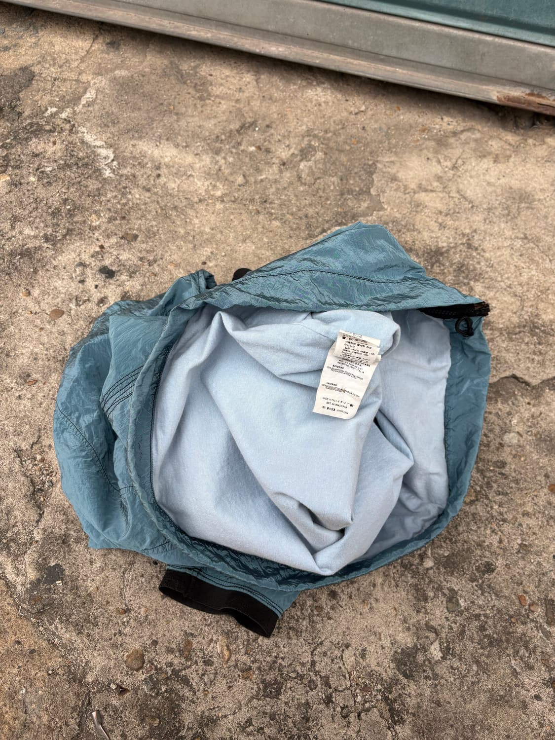 스톤아일랜드 나일론 메탈 집업 후디 자켓 상품이미지10