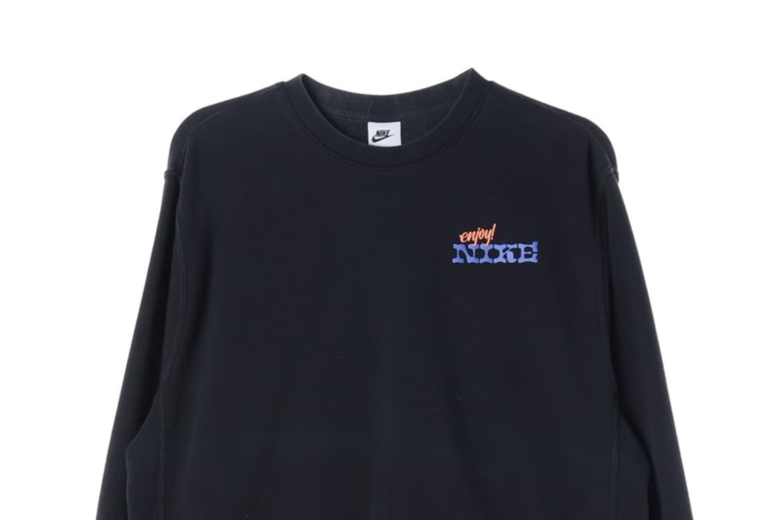 나이키 그래픽 블랙 맨투맨 L 상품이미지3
