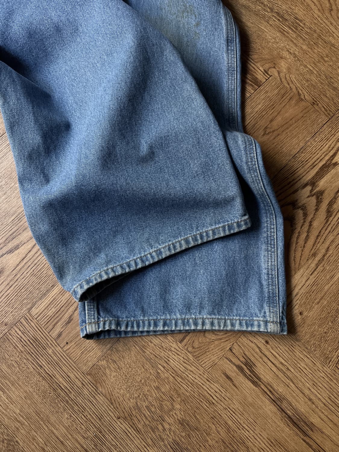 [38]칼하트 USA 미디엄블루 싱글니 카펜터 워크 데님 팬츠 상품이미지8