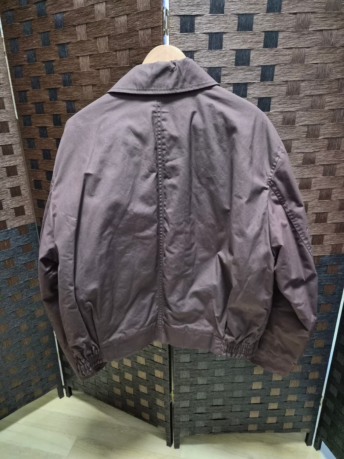 (새제품)자라 왁싱 크롭 자켓 L size 상품이미지2