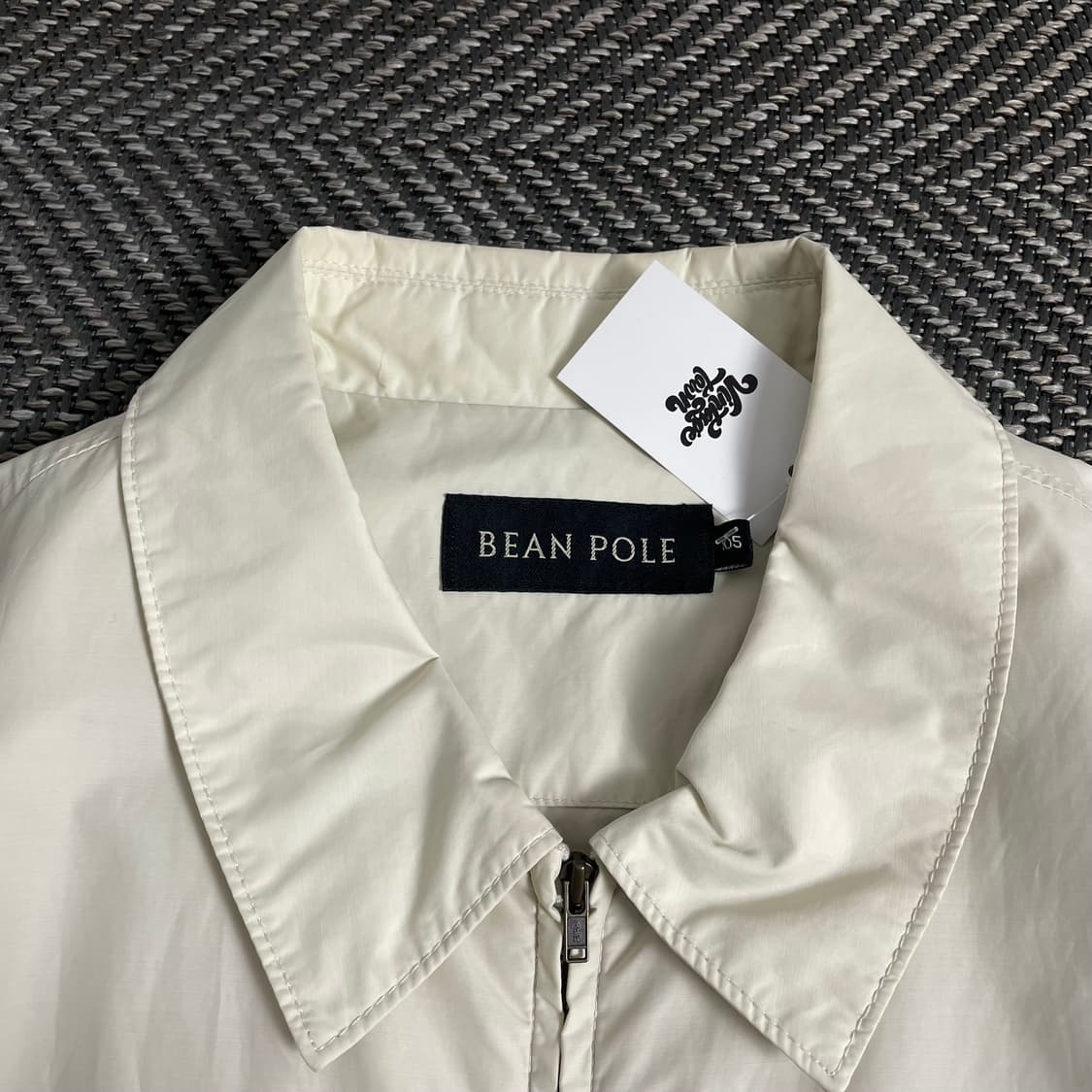 빈폴 자수로고 미니멀 폴리쉘 스윙톱 자켓y 3327 상품이미지7