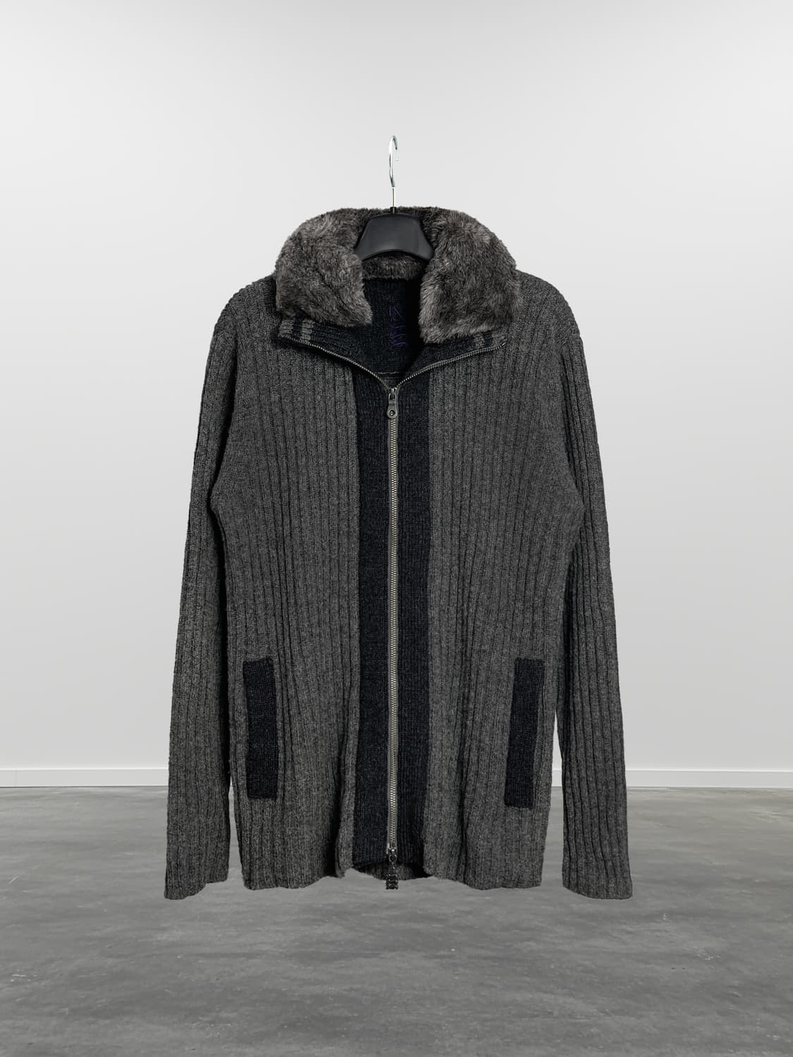 KENT&CURWEN 울 니트 집업  상품이미지1