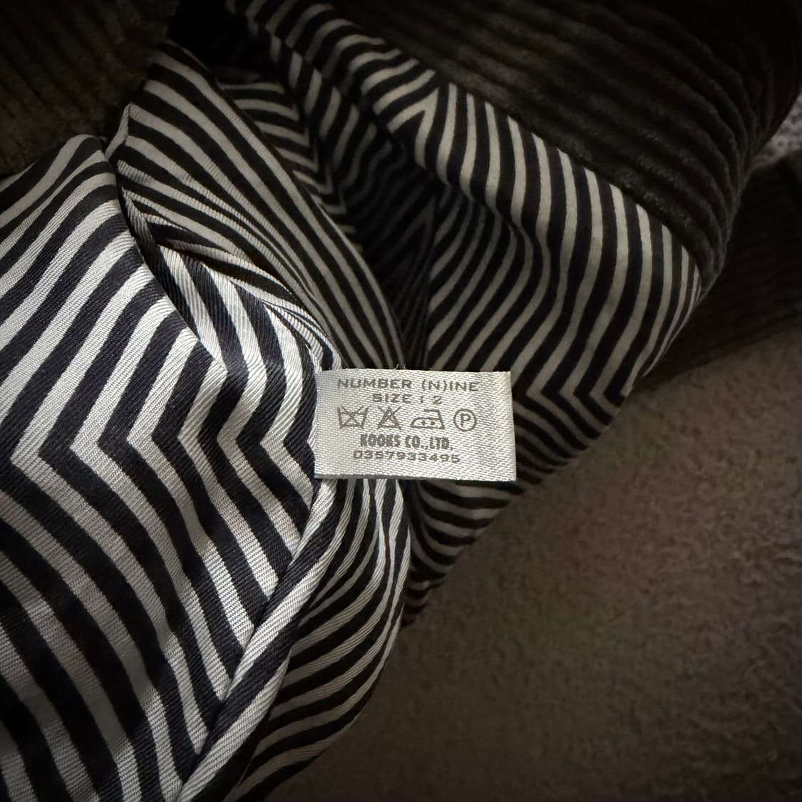 Number (N)ine 2001aw jacket 상품이미지5