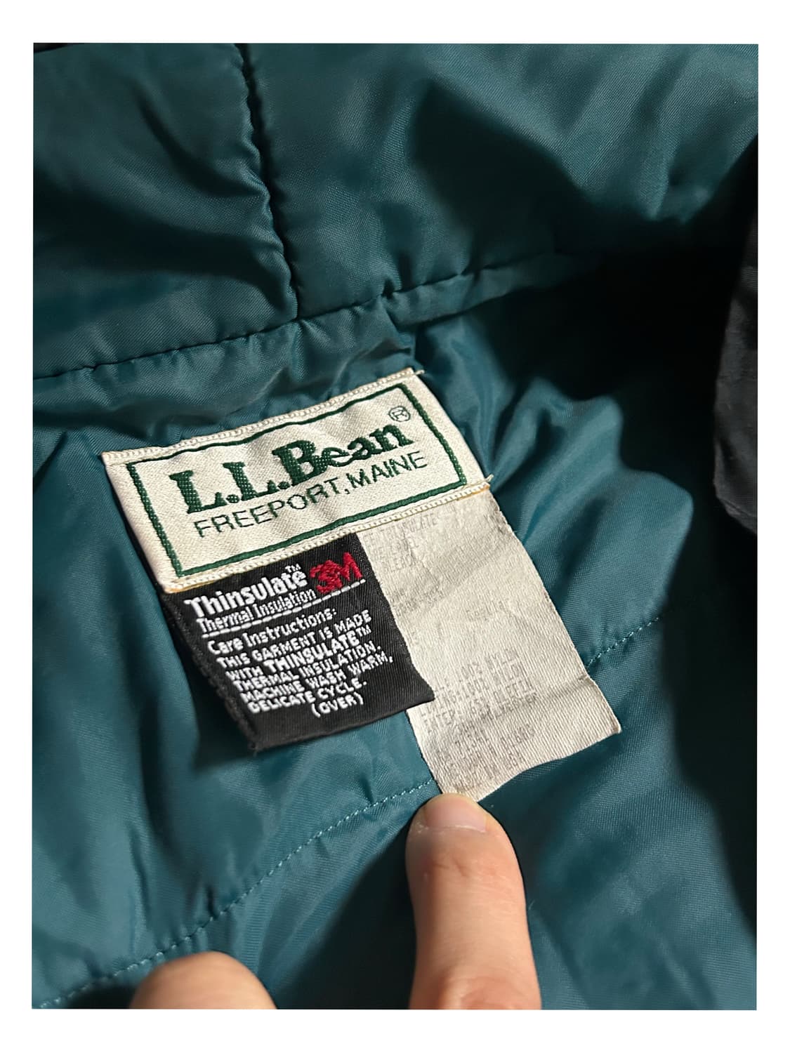 8~90s L.L Bean 3M 신슐레이트 tyrolean anorak 상품이미지3