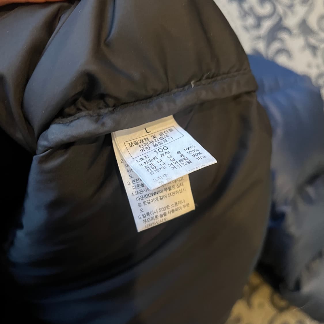 100 노스페이스 눕시 패딩/W2423 상품이미지5