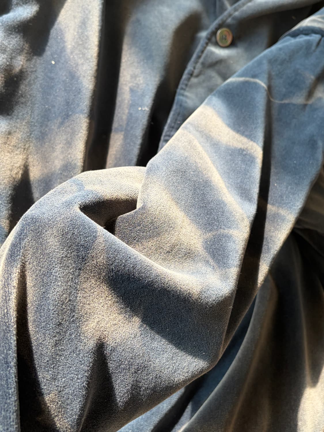 AW22 지용킴 숄카라 벨벳 봄버 자켓 L 상품이미지7