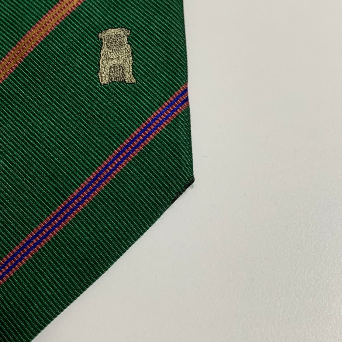 발렌티노(VALENTINO) 스트라이프 명품넥타이 100실크 A등급 상품이미지10