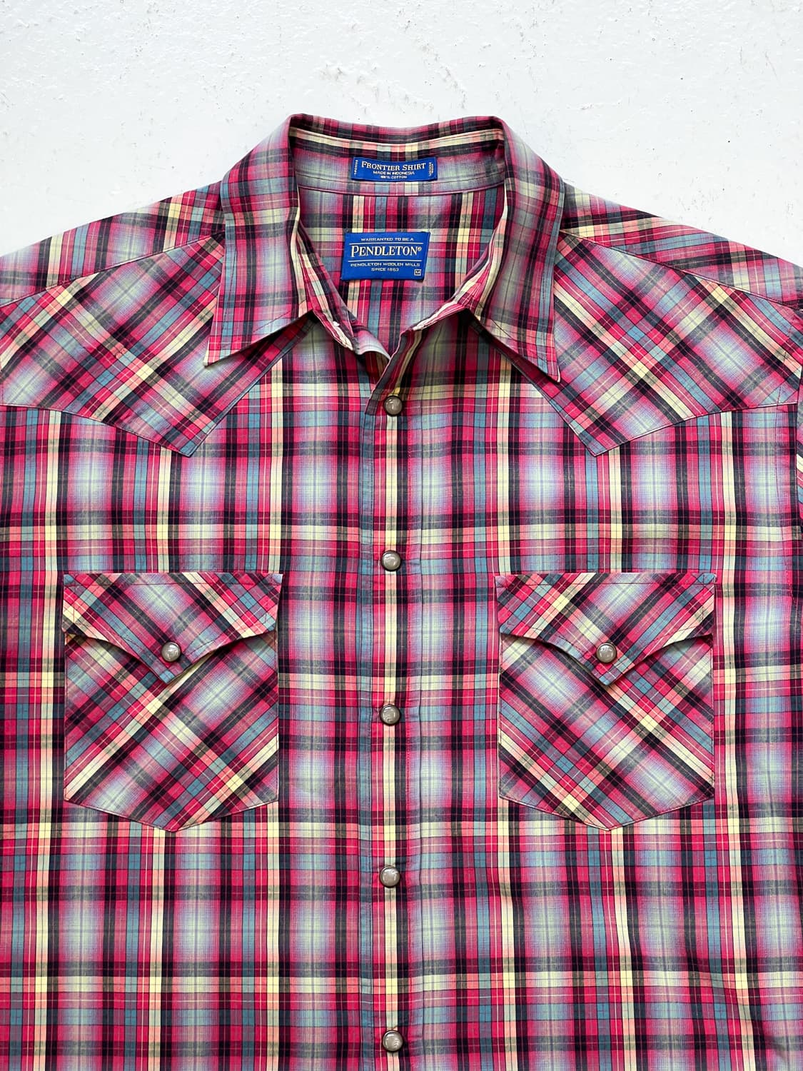 Pendleton western shirt (check) 상품이미지2