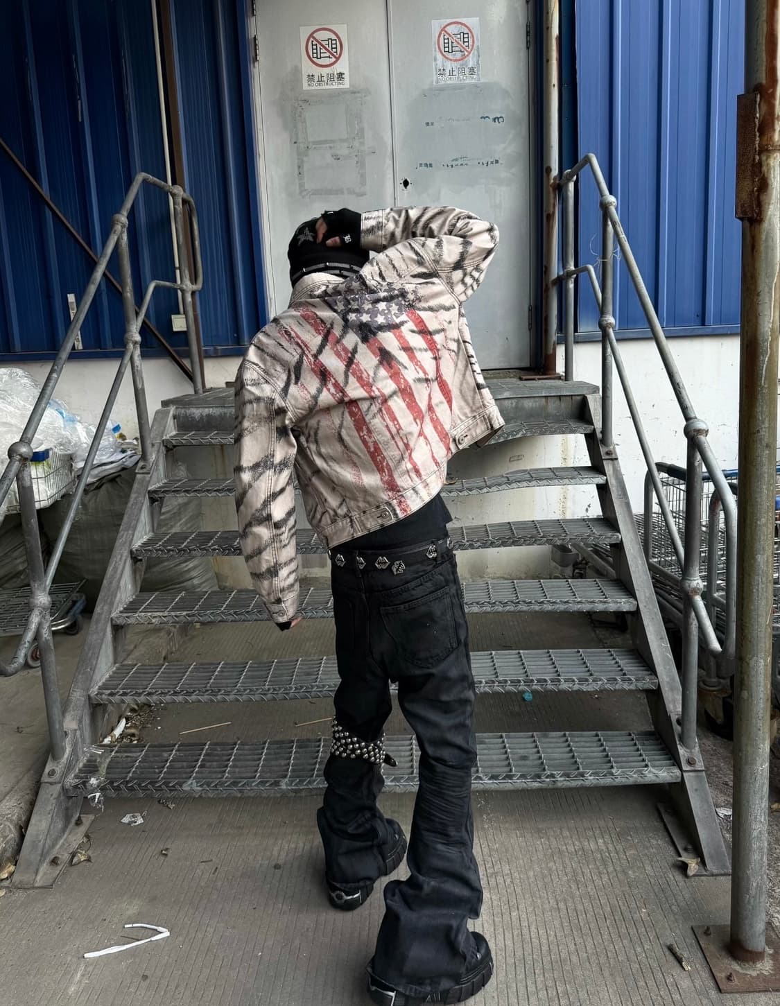 OPIUM RUINS DENIM JACKET 상품이미지1