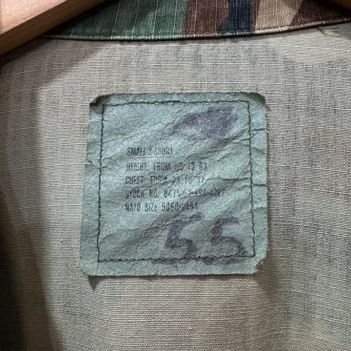 US Army BDU 카모 셔츠 (S)   상품이미지4