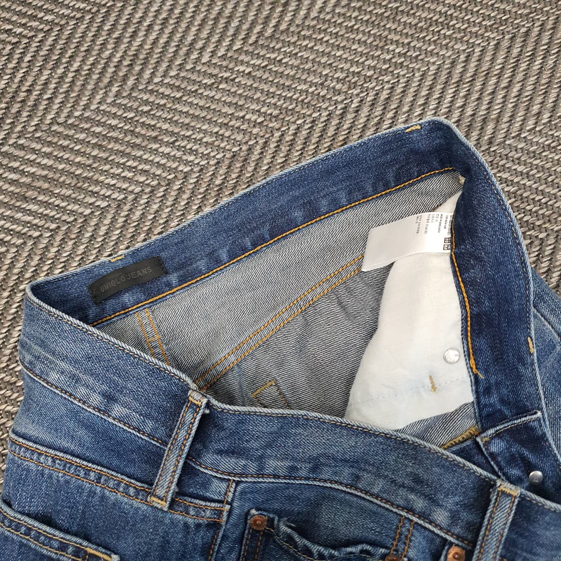 유니클로 데님 청바지 남자36 상품이미지2