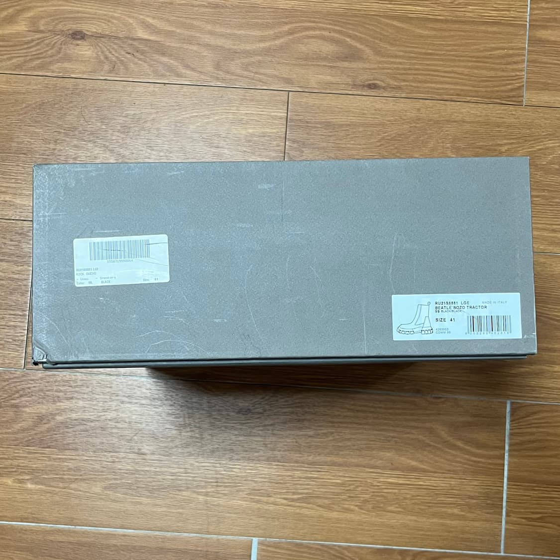 Rick Owens Bozo Beatle Tractor Boots 41 상품이미지10