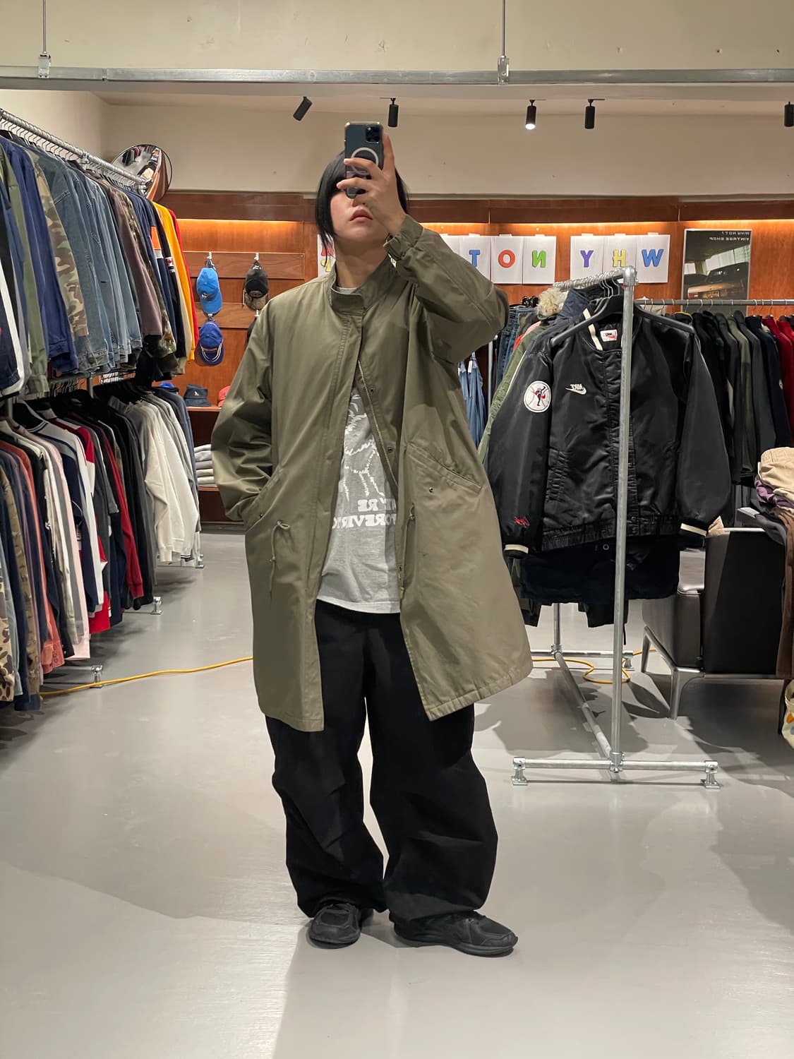 에잇세컨즈 피쉬테일 야상 자켓   상품이미지5