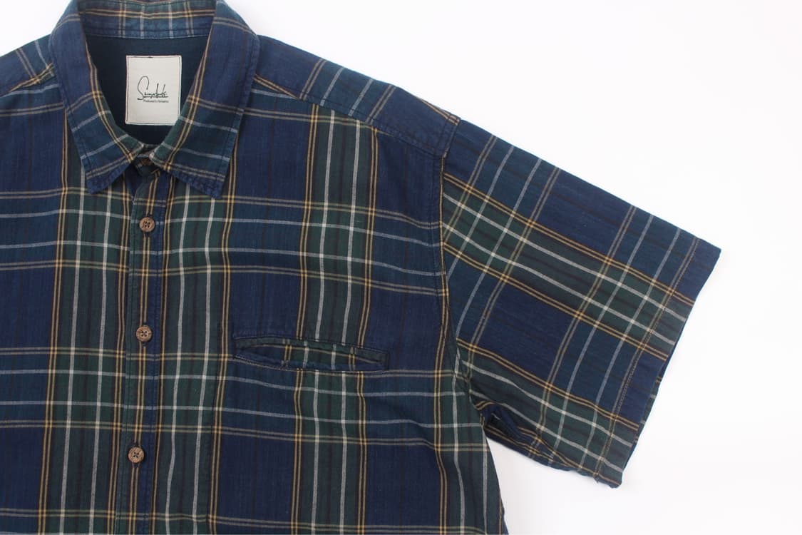 SUNNY CLOUDS Madras Plaid Daily Shirt 상품이미지3