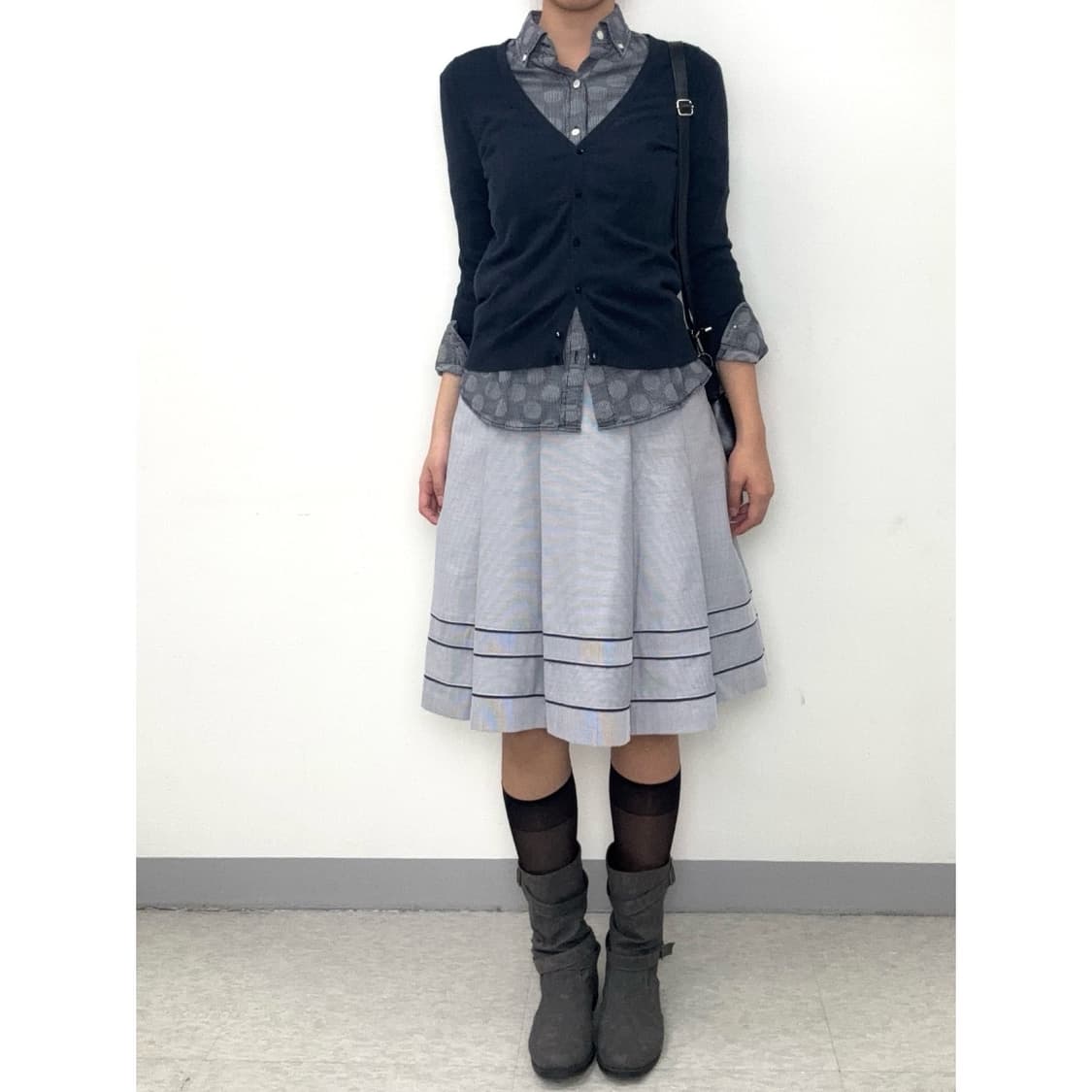 빈티지 네이비 가디건 상품이미지2