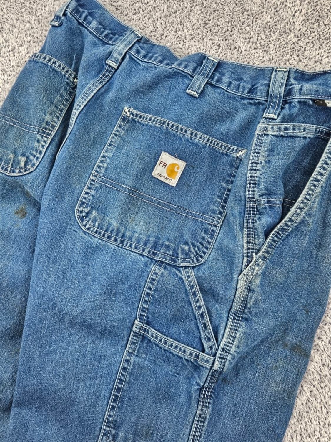 FR 칼하트 데님 카펜터 워크 팬츠 ( 34X34 ) / 11730 상품이미지8