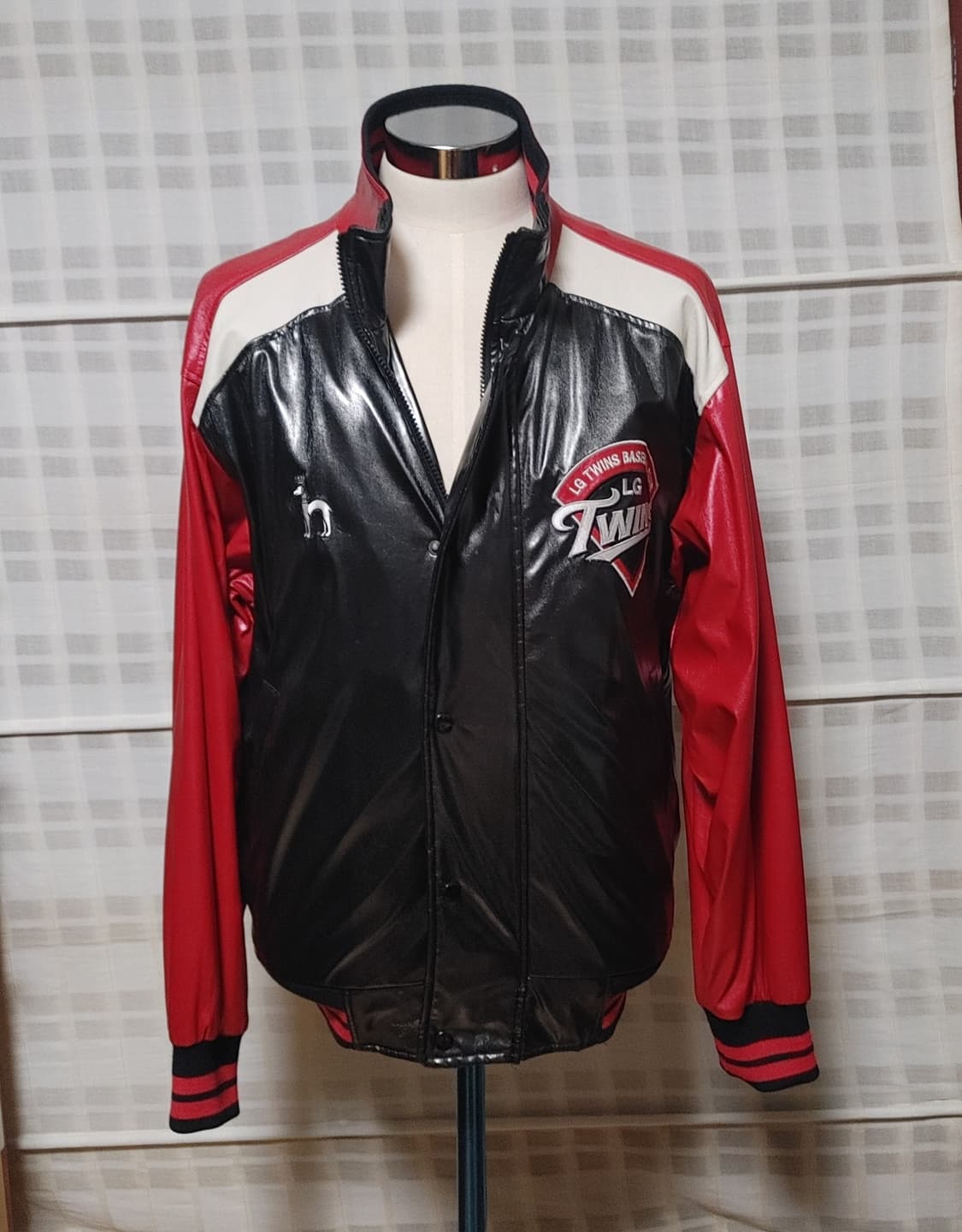 (HAZZYS) LG 트윈스 유광점퍼 100 상품이미지1