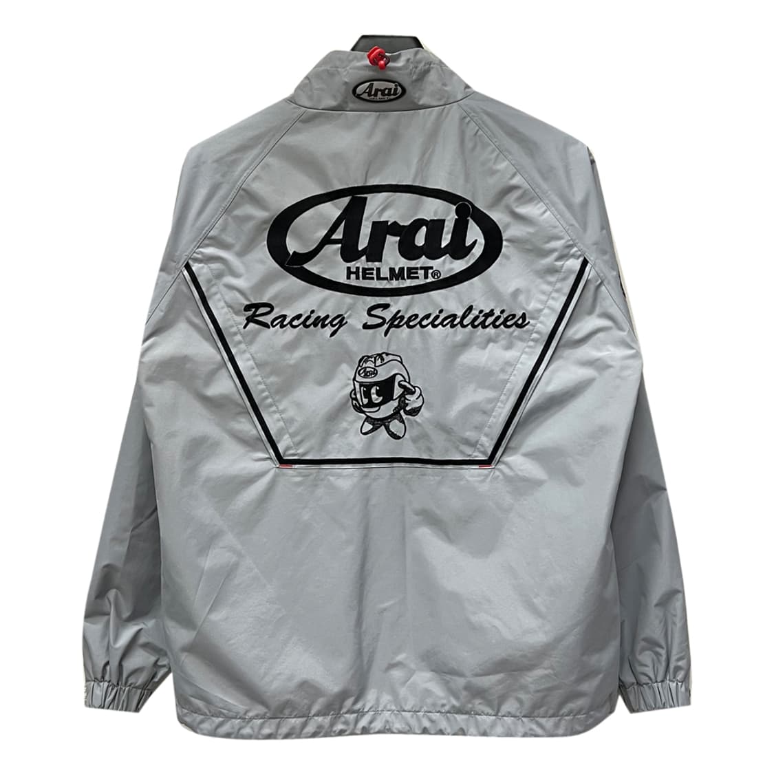 Arai 아라이 구형 실버 그레이 바람막이 자켓 M 상품이미지3