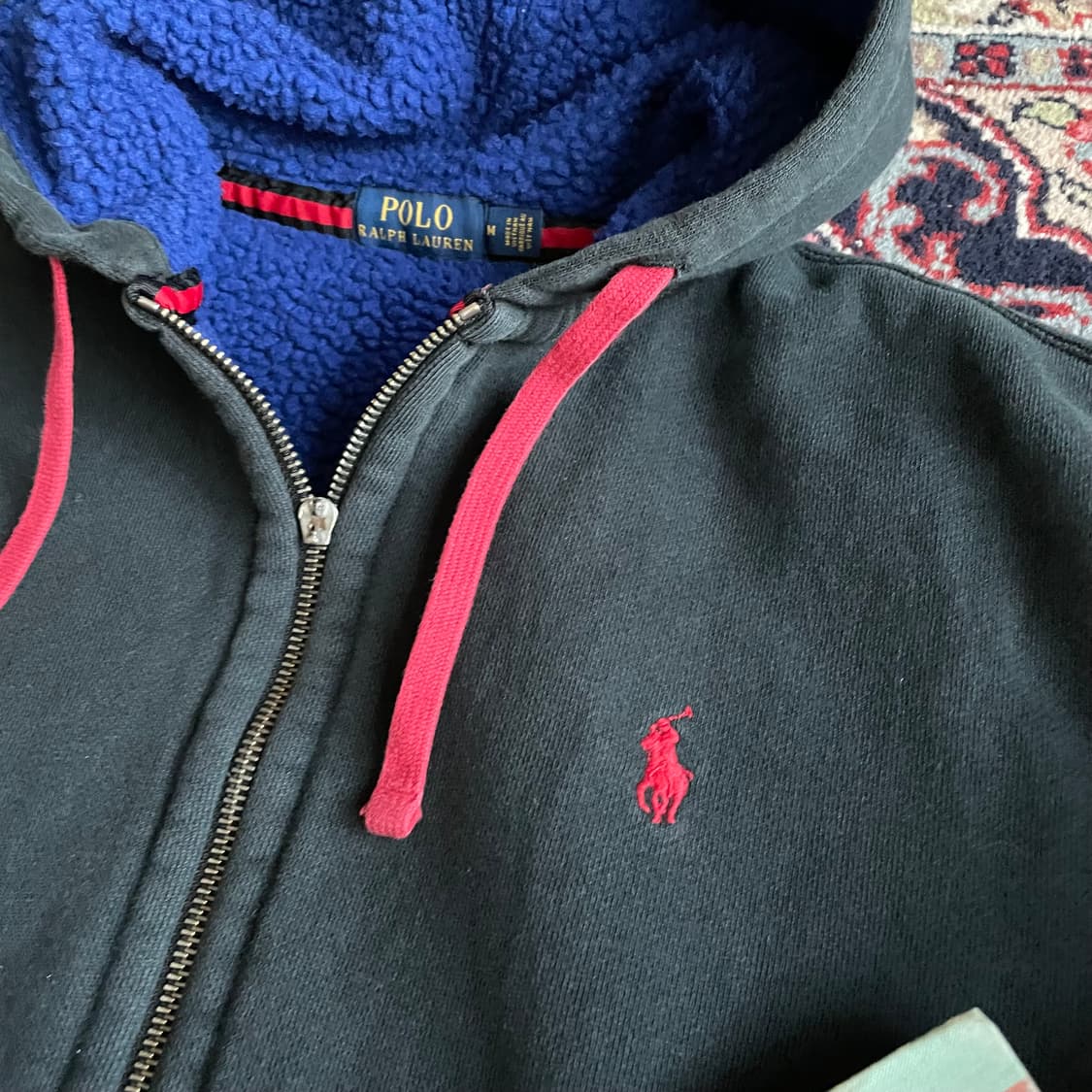 폴로 랄프로렌 후드 집업 상품이미지2