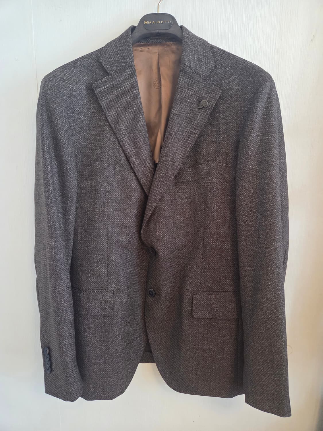 (라르디니 메이드)가브리엘파시니 자켓 브라운 50사이즈 상품이미지1